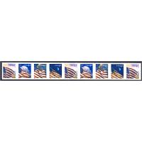 #4236-39 Flags 24/7, S-A Die-cut 11, PNC Strip of 9 #S1111