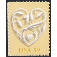 #4272 Wedding Hearts (59¢)