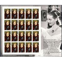 #4350 Bette Davis Legends of Hollywood, Souvenir Sheet