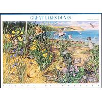 #4352 Great Lakes Dunes, Nature of America Souvenir Sheet of Ten