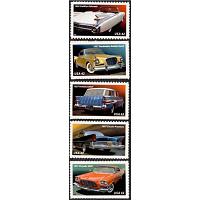 #4353-57 Tailfins & Chrome, Set of Five Singles