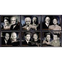 #4384a-f Civil Right Pioneers, Set of Six Single Stamps