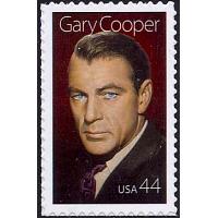 #4421 Gary Cooper, Legends of Hollywood, Single Stamp