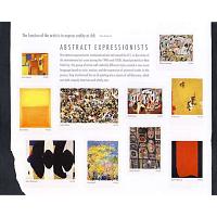 #4444 Abstract Expressionists, Souvenir Sheet