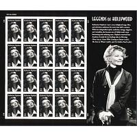 #4461 Katharine Hepburn, Legends of Hollywood, Souvenir Sheet of