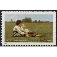 #4473 Winslow Homer, "Boys In A Pasture"