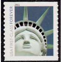 #4486 Forever Liberty Stamp, Coil Single, "4evR"