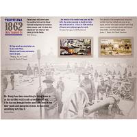 #4664-65 The Civil War 1862, Souvenir Sheet of 12 Stamps