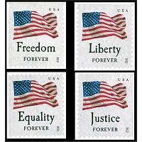 #4706-09 Four Flags ATM, Set of Four Singles