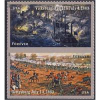 #4788av The Civil War 1863, Vertical Pair