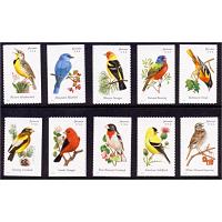 #4882-91 Songbirds, Set of Ten Single Stamps
