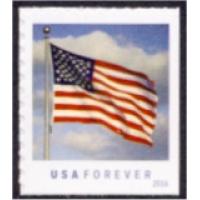 #5054 US Flag, Single from Sennett Convertible Booklet of 10