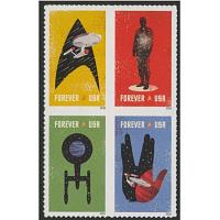 #5135a Star Trek , Block of Four