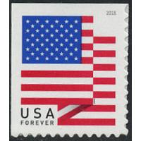 #5263 U.S. Flag 2018 First-Class Mail, From BCA Booklet of 20