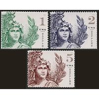 #5295-97 $1, $2, $5 Statue of Freedom, Set of Three