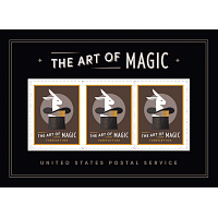 #5306 The Art of Magic, Souvenir Sheet of Three