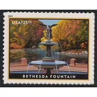#5348 Bethesda Fountain, Priority Express Mail