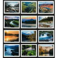 #5381a-l Wild and Scenic Rivers, Set of 12 Singles