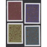 #5519-22 Thank You, Set of Four Singles