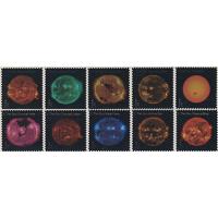 #5598-5607 Sun Science, Set of Ten Single Stamps