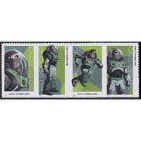 #5712bh Buzz Lightyear, Horizontal Strip of Four