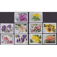 #5727-36 Snowy Beauty, Set of Ten Single Stamps
