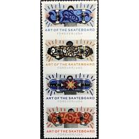#5766bv Skateboards, Vertical Strip of Four