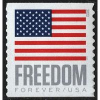 #5789A Freedom Flag, Single Stamp from Coil of 100, BCA