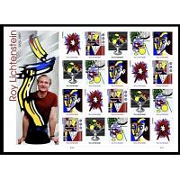 #5796s/s Roy Lichtenstein, Complete Souvenir Sheet of 20