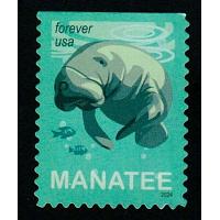 #5851 Manatee, Booklet Stamp