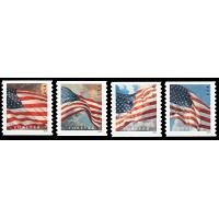 #5875-5878 Four Flags (Time of Day) Set of Four Coil Singles (BCA)