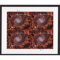 #5954 Spiral Galaxy, Mini-Sheet of Four