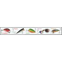 #5965b Lures, Strip of Five