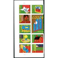 #6002r Goodnight Moon, Block of 8 Stamps