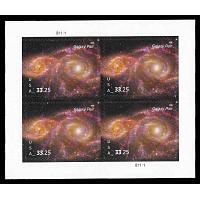 #6057 Galaxy Pair, Miniature Sheet of Four, Express Mail