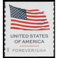 #6017 Flag, Coil Vertical Die Cut 9½ (AP)