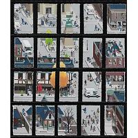 #6024a-t 250 Years of Delivering, Set of 20 Singles