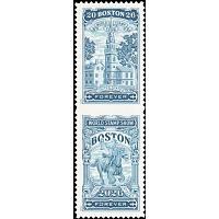 #6030v Boston 2026 World Stamp Show, Vertical Pair