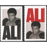 #6050-6051 Muhammad Ali, Two Singles
