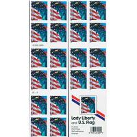 #3973a Flag & Lady Liberty, Non-Denom (39¢) Convertible Booklet 