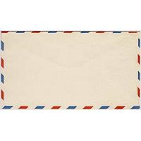 #UC3 Air Post Stamped Envelope, Albino