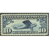 #C10 Lindbergh, Dark Blue, Lightly Hinged (Retail: $13.50)