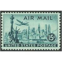 #C35 New York Skyline, Wet Printing