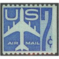 #C52 Jet Silhouette, Blue Coil