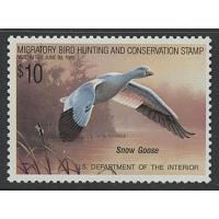 #RW55 1988 Duck Stamp, Snow Goose Mint NH