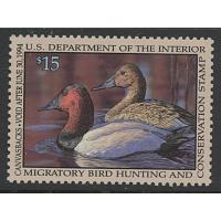 #RW60 1993 Duck Stamp, Canvasbacks VF Mint NH