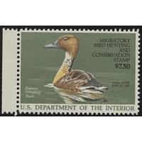 #RW53 1985 Duck Stamp, Under Face Value