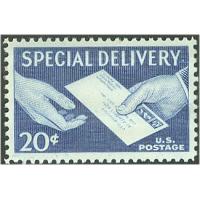 #E20, 20¢ Letter & Hands