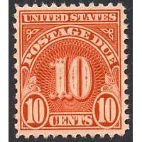 # J84 10¢ Postage Due