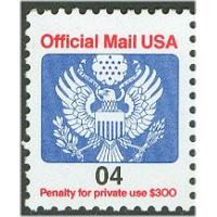 #O146 4¢ Official Mail